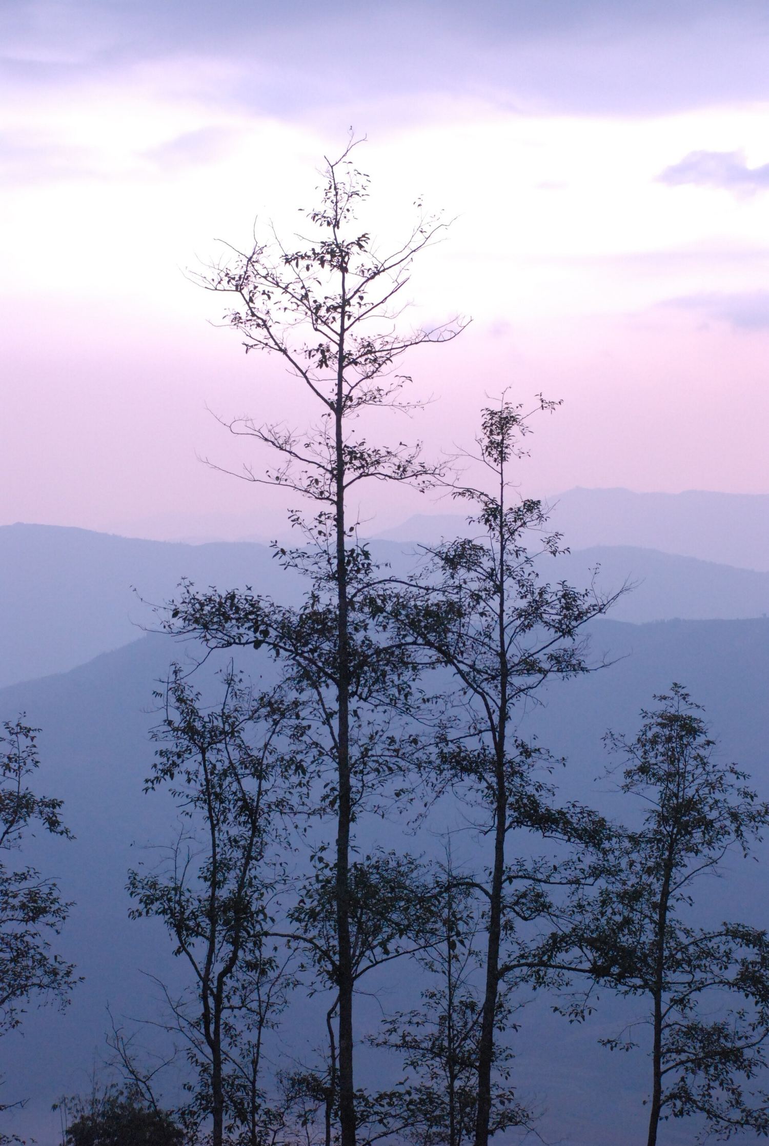 View from Sarangkot ridge above Pokhara